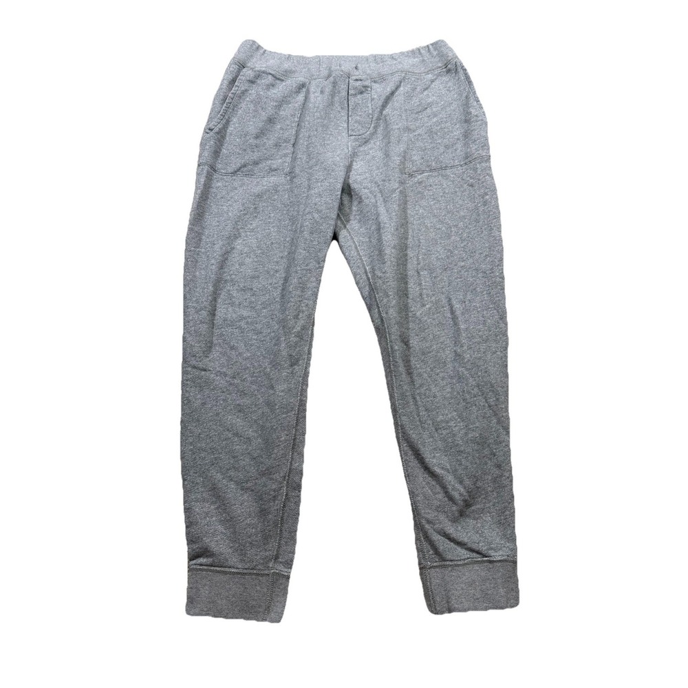 Polo Ralph Lauren Gray Fleece Sweatpants Casual Athleisure Running Comfy Retro L